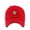 Red, variant on Forget Me Not Masonic Flower Vintage Baseball Cap Embroidered Cotton Adjustable Distressed Dad Hat
