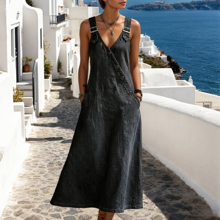 denim overall dress walmart Denim Overalls Dress