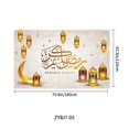 thumbnail image 3 of 180x110cm Ramadan Festival Decor Hanging Flag ,E, 3 of 5