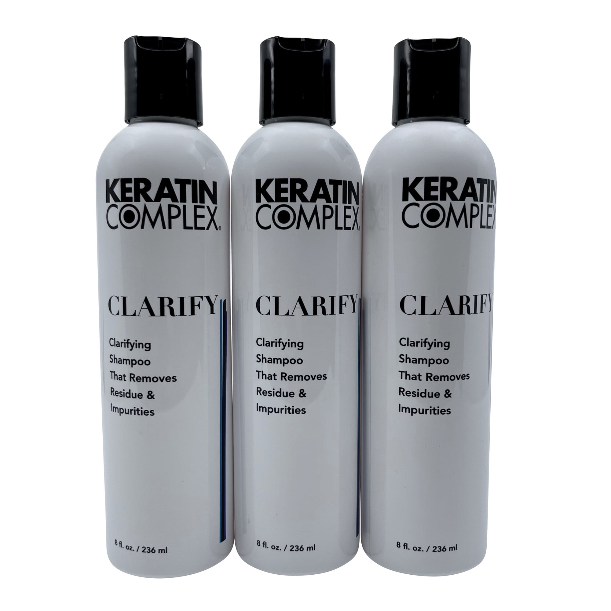 Keratin Complex Clarify Clarifying Shampoo 8 oz Set of 3