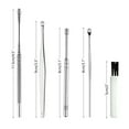 thumbnail image 3 of PVCS 5 Stainless Steel Ear Picks Double-headed Ear Picking And Picking Tools, 3 of 9