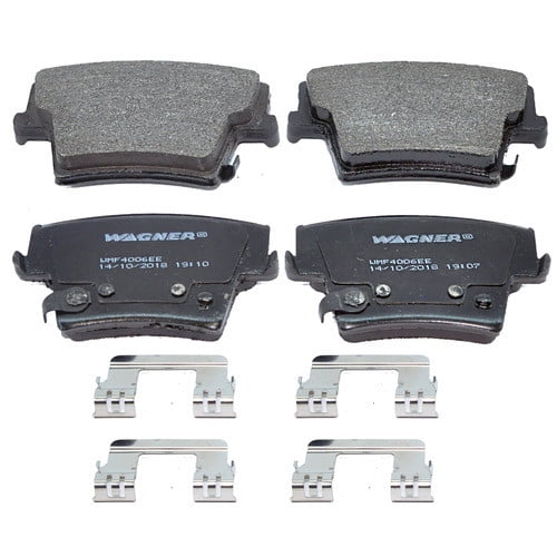 Balatas SEMIMETALICAS WAGNER Charger 2009 2010 DODGE V6 2.7L Traseras
