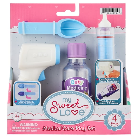 My Sweet Love Medical Care Play Set, 4 Pieces