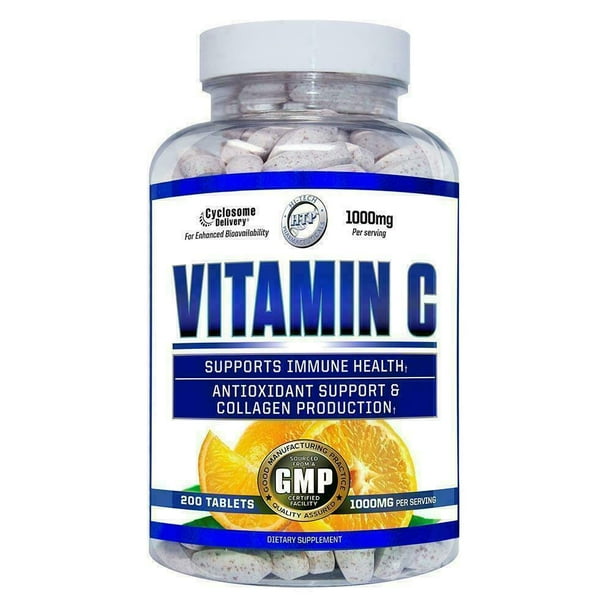 Liposomal Vitamin C 1000mg by HiTech 3 Month Supply 200 Tablets