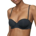 thumbnail image 3 of Calvin Klein Perfectly Fit Strapless Push Up Bra QF5677 Color: Black Size: 38 C, 3 of 4