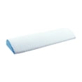 thumbnail image 1 of Almohada de cintura para cama, espuma viscoelástica, ergonómica, regalo, portátil, lavable, soporte de cintura Azul, 1 of 9