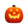 thumbnail image 3 of Halloween Lighted Pumpkin Large Plastic LED Pumpkin Decoration for Outdoor Yard Porch Home Storefront Shopping Mall Holiday Display, 3 of 7