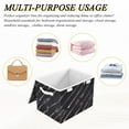 thumbnail image 7 of Ryvnso Hockey Sticks Large Lidded Foldable Storage Baskets Cubes Boxes Lids Bin for Home, 7 of 7