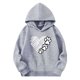 thumbnail image 3 of Sudaderas con capucha para niños y niñas, sudaderas casuales de manga larga, lindas sudaderas de gran tamaño con bolsillo de polar, chaquetas para niñas, 3 of 4
