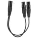 thumbnail image 4 of Cable adaptador en Y, 1 entrada XLR macho a hembra Cable adaptador Cable de aspecto llamativo, 4 of 9