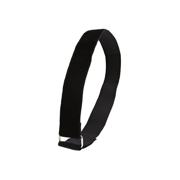 Secure Cable Ties 36 x 2 Inch Heavy Duty Black Cinch Strap - 5 Pack