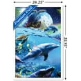 thumbnail image 3 of James Booker - Space Dolphins Wall Poster, 22.375" x 34" Framed, 3 of 6
