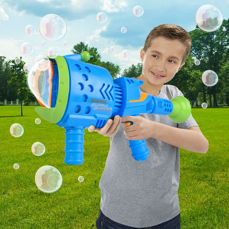 Play Day Light Up Bubble Blaster, Includes Bubble Solution