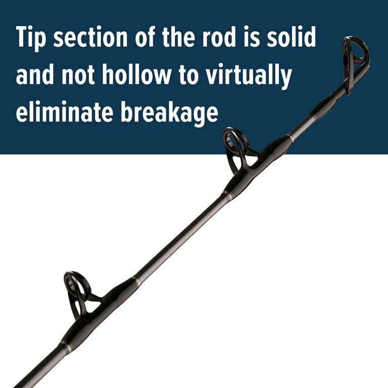 PENN Ally II 7' Boat Fishing Rod, 1-Piece Saltwater Conventional Rod