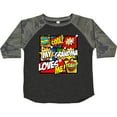 thumbnail image 3 of Inktastic My Grandma Loves Me Superhero Boys or Girls Toddler T-Shirt, 3 of 5