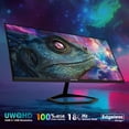 thumbnail image 4 of New! Sceptre 34-inch Prime Gaming Monitor 3440 x 1440 up to 180Hz DisplayPort HDMI Build-in Speakers, Machine Black 2027 (E345B-QU180D series), 4 of 5