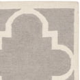 thumbnail image 3 of SAFAVIEH Dhurries Tobias Geometric Runner Rug, Dark Grey/Ivory, 2'6" x 10', 3 of 4