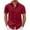 Red, variant on Ecqkame Men's Button Down Shirt Short Sleeve Turndown Solid Color Casual Breathable Tops Summer Business Dress Shirt Green M