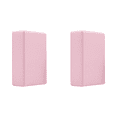 thumbnail image 1 of Bloques de ejercicio de construcción de alta densidad del bloque de EVA de la yoga para la meditación rosa, 1 of 4