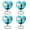 Golf Ball-2, variant on SABURIAL Golf Ball Urn - Beautiful Handcrafted Urns for Mom & Dad Ash - Lovely Mini Urn for Human Cremation - Decorative Burial Urn for Ash - 3 Inch - Pack of 4