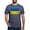 Heather Navy, variant on CafePress - Ukraine Flag T Shirt - Mens Tri-blend T-Shirt