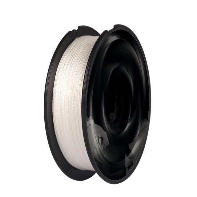 Ligne de Pêche Tressée 4 Brins 100m, Ligne super Résistante à l'Usure Adaptée pour Eau Salée et Eau Douce 12-80 lbs