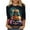 Multicolor#funny womens halloween shirt, variant on aohooy Halloween Tshirts Women 2025 3/4 Sleeve Funny Graphic T-Shirts Casual Crewneck Witch Pumpkin Ghost Tunic Tops Multicolor,XL
