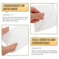 thumbnail image 3 of TEHAUX 30Pcs Transparent Adhesive Card Bag Material Holder for Protecting and Displaying Cards, 3 of 6