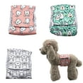 thumbnail image 1 of Bandes de Ventre pour Chiens - Bandes Absorbantes Lavables - Couches Réutilisables pour Chiens (Lot de 3), 1 of 6
