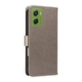 thumbnail image 3 of For Motorola Moto G06 4G 6.88" Cat&Bee Patterned Embossed Strong Magnetic Attachment/Closure, Card Slots/Pocket, PU Leather Flip Wallet Case ﻿,Grey,For Motorola Moto G06 4G, 3 of 9