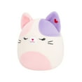 thumbnail image 2 of Squishmallows 5 po PELUCHE de la SAINT-VALENTIN - Nell - CHAT CALICO ROSE ET MAUVE avec VENTRE ROSE, YEUX FERMÉS et COEUR ROUGE., 2 of 5