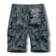 thumbnail image 1 of Puntoco Pantalones Cortos Cargo Para Hombre Pantalones Cortos Informales De Pierna Recta Con Cremallera Y Múltiples Bolsillos Ajustados (Cinturón No Incluido) Pantalones Cortos Gris Claro Xl (36), 1 of 6
