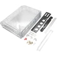 thumbnail image 1 of Full Housing Case Cover Shell with Buttons Replacement for Wii Console (Clear), 1 of 2