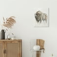 thumbnail image 2 of Stupell Indtries Western Buffalo Brown Country Animal Canvas Wall Art, 24 x 30, Design by Ethan Harper, 2 of 3