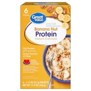 GV Protein Banana Nut Instant Oatmeal 6ct