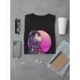 thumbnail image 3 of Pink Alien Cyborg T-Shirt Men -Image by Shutterstock, Male 3X-Large, 3 of 4