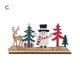 thumbnail image 1 of Farfi-Estaca Adorable con forma de Papá Noel, modelo de estaca artesanal de madera de estilo navideño hecho a mano para el hogar, 1 of 5