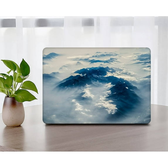 Only for Old Version MacBook Air 13 inchs Case 2010-2017 Released Model A1369/A1466, Plastic Hard Shell Case Cable Tie, Colorful B 0579