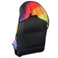 thumbnail image 2 of Funda de asiento de coche LoyaGour, impermeable, arcoíris, 75 x 142 cm, 2 unidades, 2 of 7