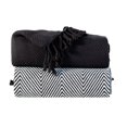 thumbnail image 1 of Soft 100-percent Cotton Hand Twisted Throw 50x60 (Set of 2), 1 of 5