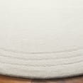 thumbnail image 3 of SAFAVIEH Metro Lactrice Solid Area Rug, Ivory, 6' x 6' Round, 3 of 7