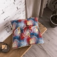 thumbnail image 5 of KLL Hawaiian Style Decorative Throw Pillow Covers Velvet Soft for Couch Sofa Bedroom Living Room Outdoor (No pillow core)- 20"x20", 5 of 5