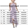 thumbnail image 3 of QUNYINEY Wedding Dresses for Women Sleeveless Gold Bodycon Long Dresses Ruffle Chiffon Slim Fit Halter Dresses, 3 of 7