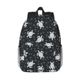 thumbnail image 1 of Easygdp Turtle Mochila Ligera de 15 Pulgadas para Estudiantes, Mochila Cómoda para la Escuela y Viajes, Correas Ajustables, 1 of 6