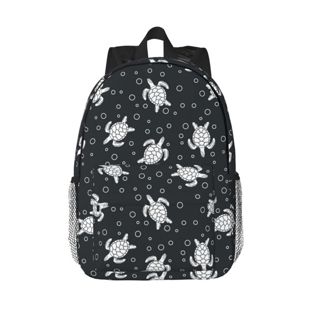 Easygdp Turtle Mochila Ligera de 15 Pulgadas para Estudiantes, Mochila Cómoda para la Escuela y Viajes, Correas Ajustables