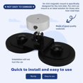 thumbnail image 4 of Mini Support de Toit, Support Magnétique, Support de Toit pour Voiture, Antenne à Angle Réglable, Support de Montage Magnétique pour Voiture, VR, Camion, Argent, 4 of 7