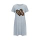 thumbnail image 4 of Camisón corto de mujer, vestido de largo medio con estampado de moda, camisón corto extragrande de mujer, camisón de manga corta con estampado de pecho a la moda, camisón de mujer, 4 of 4