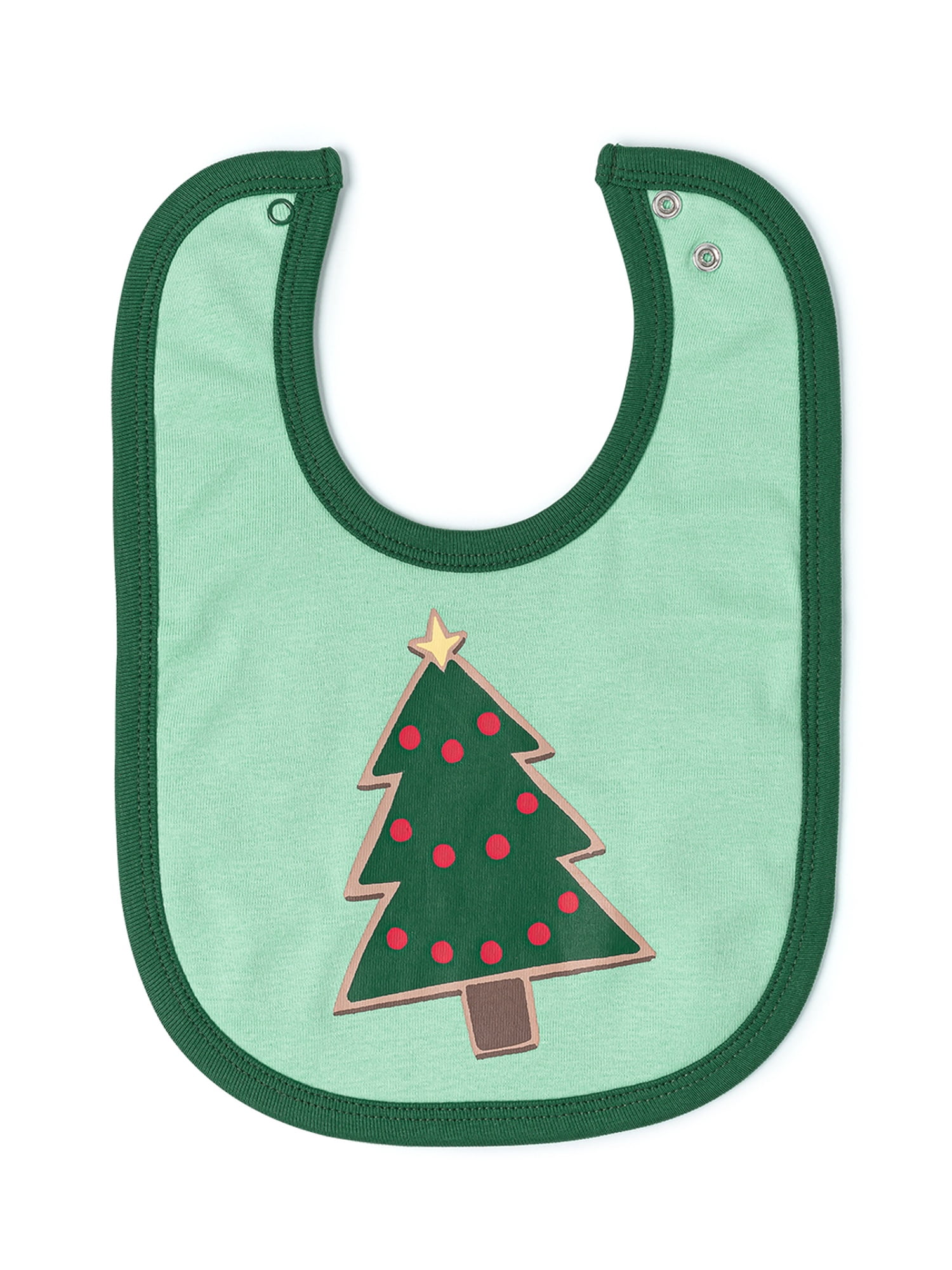 Monica + Andy Organic Cotton One Piece Coverall and Bib Set, Sizes Newborn - 18-24 Months