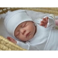 thumbnail image 5 of BZDOLL Realistic 50 CM Reborn Sleeping Baby Doll With Hand-Painted 3D Skin and Vascular Vein, 20 Inch Alive Soft Vinyl Newborn Bebe Cute Play House Toy Birthday Gift For Child, 5 of 5