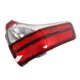 thumbnail image 2 of Car Side Tail Light Waterproof Clear Red Rear Brake Lamp Taillight Assembly for Sienna Base L LE XLE 2015 to 2020 Right 81550?08050, 2 of 5